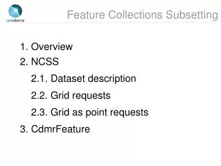 Feature Collections Subsetting