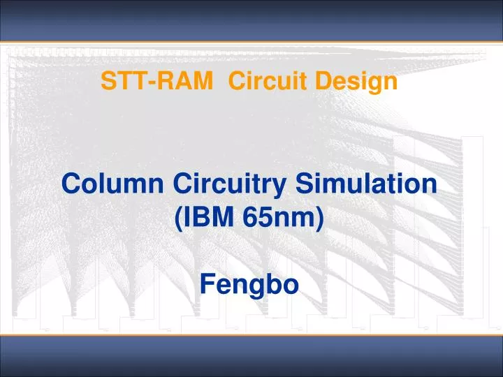 stt ram circuit design