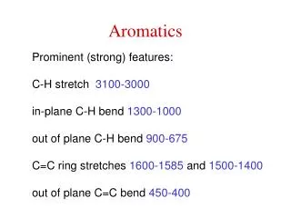 Aromatics