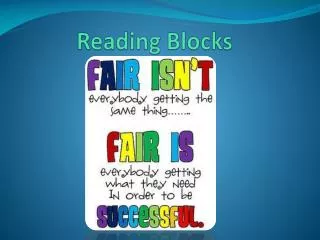 reading blocks