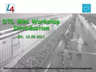 DTL Mini Workshop Introduction MV, 12.09.2011