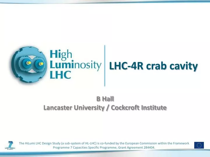 lhc 4r crab cavity
