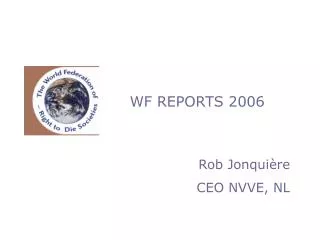 WF REPORTS 2006