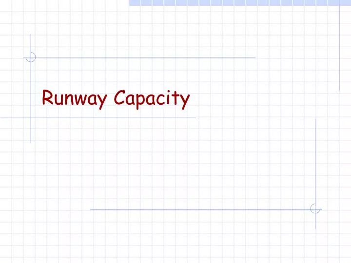runway capacity