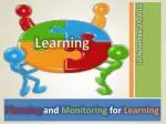 Planning and Monitoring for Effective Learning: Strategies and Models - slide 1