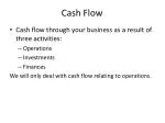 Cash Flow - slide 1