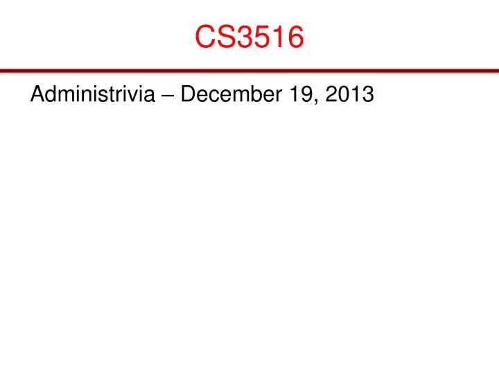 cs3516