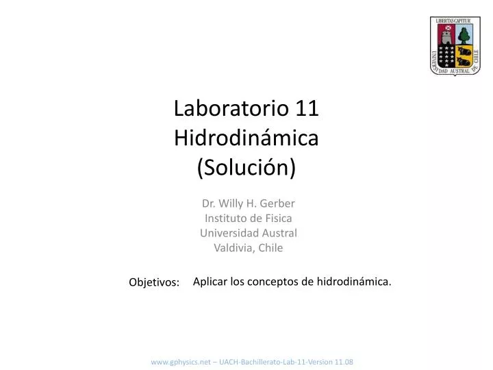 laboratorio 11 hidrodin mica soluci n