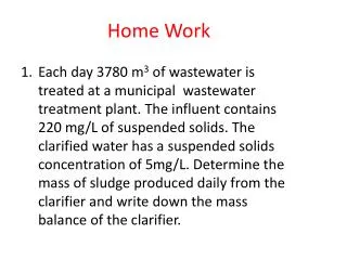 home work