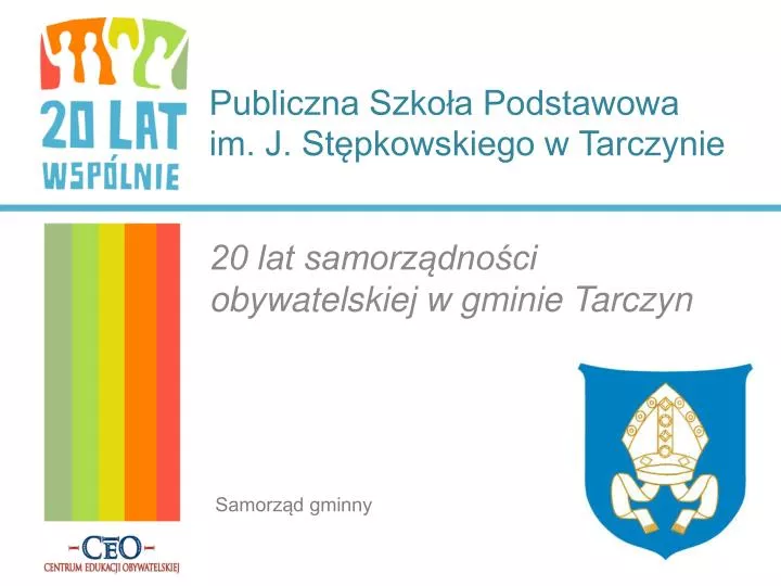 publiczna szko a podstawowa im j st pkowskiego w tarczynie