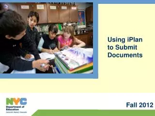 Using iPlan to Submit Documents