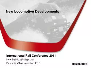 New Locomotive Developments