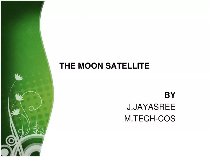 the moon satellite