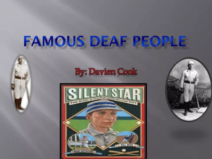 famous deaf people