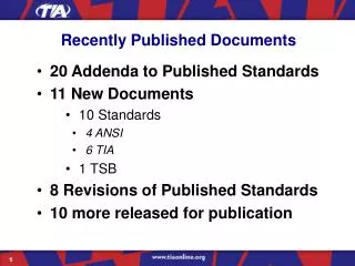 Recently Published Documents