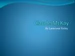 Claude McKay - slide 1