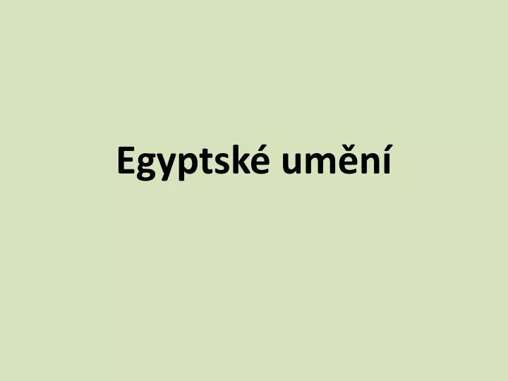 egyptsk um n