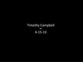 Timothy Campbell A4 4-15-13
