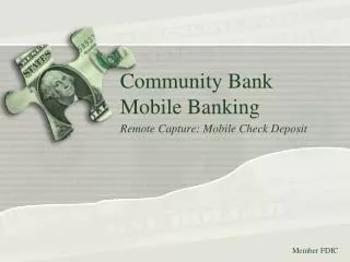 Community Bank Mobile Banking