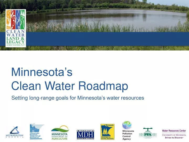 minnesota s clean water roadmap