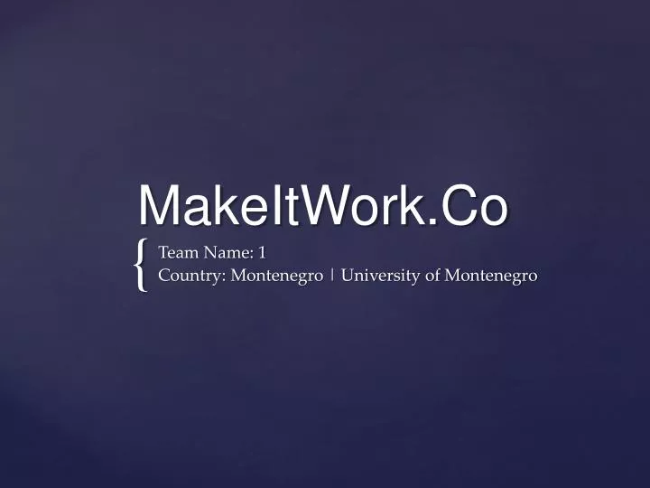 makeitwork co
