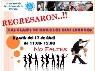 regresaron