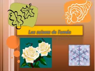 les saisons de l ann e