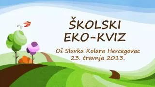 kolski eko kviz