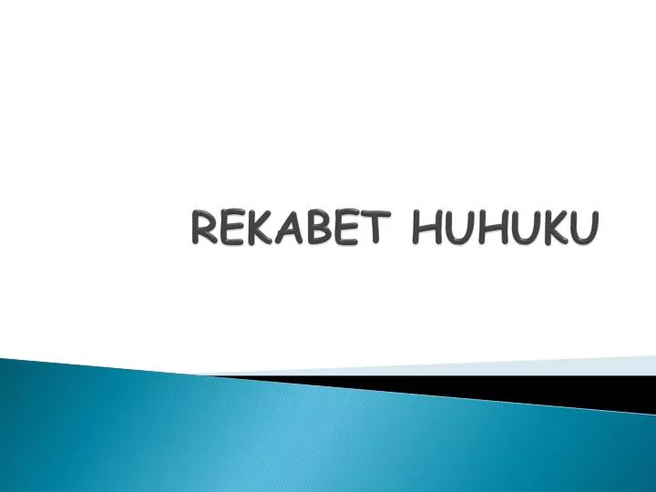 rekabet huhuku