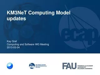Kay Graf Computing and Software WG Meeting 2013-03-04