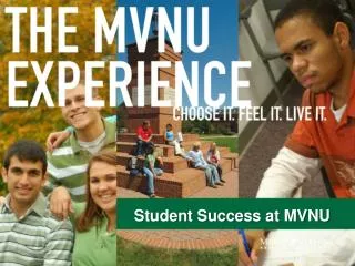Student Success at MVNU