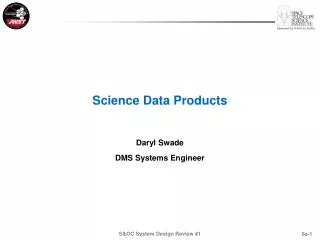 Science Data Products