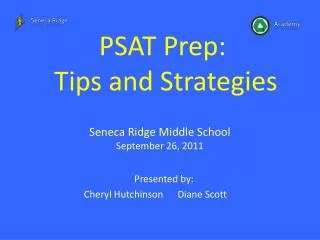 PSAT Prep: Tips and Strategies
