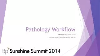 Pathology Workflow