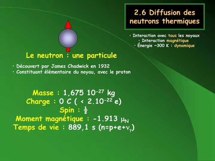 2 6 diffusion des neutrons thermiques