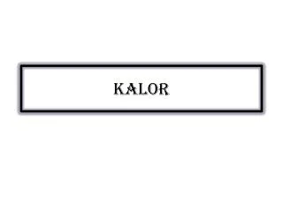 kalor