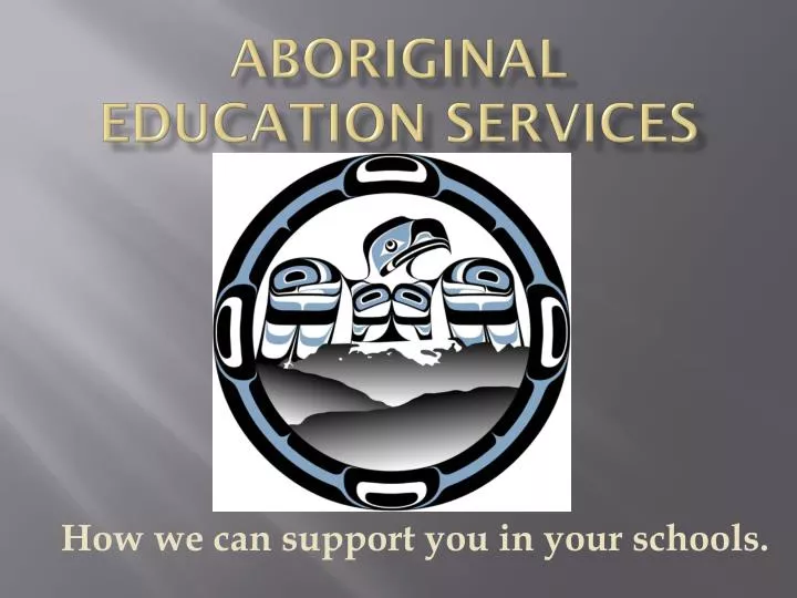 aboriginal education services