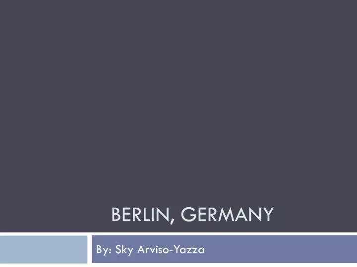 berlin germany