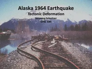 Alaska 1964 Earthquake Tectonic Deformation