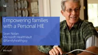 Empowering families with a Personal HIE