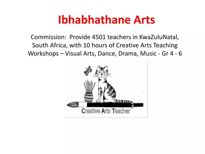 ibhabhathane arts