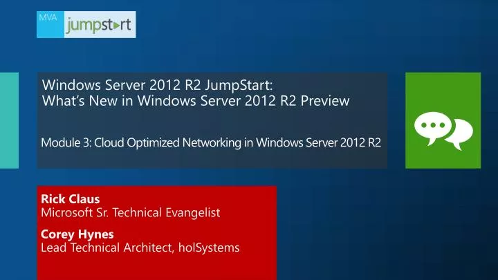 module 3 cloud optimized networking in windows server 2012 r2