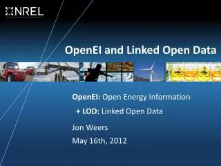 OpenEI and Linked Open Data