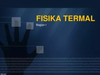f isika termal bagian i