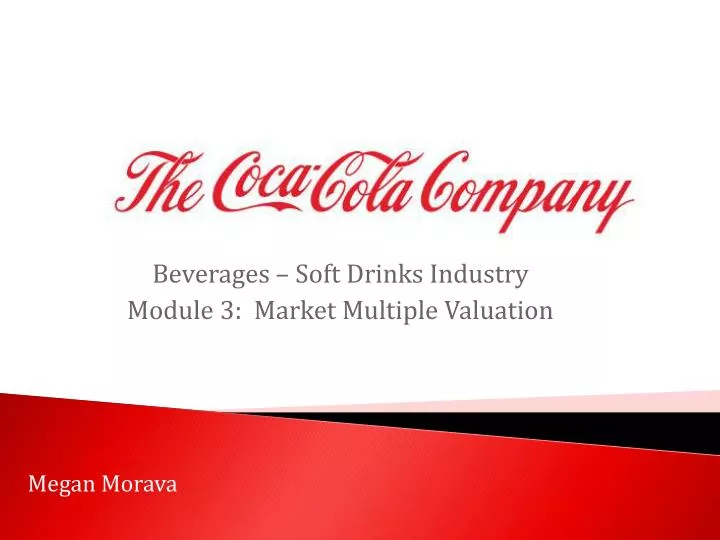 beverages soft drinks industry module 3 market multiple valuation