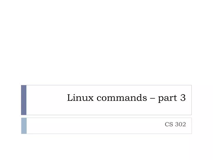 linux commands part 3