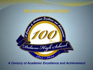 A Century of Academic Excellence and Achievement