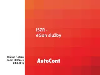 iszr egon slu by