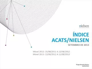 ndice acats nielsen