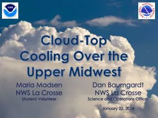 Cloud-Top Cooling Over the Upper Midwest